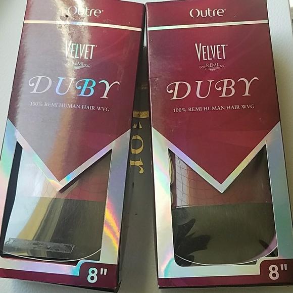 VELVET REMI .. 2 DUBY 100% REMI HUMAN HAIR WVG - Picture 1 of 8